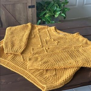 SUPER SOFT! Mustard Yellow Sweater